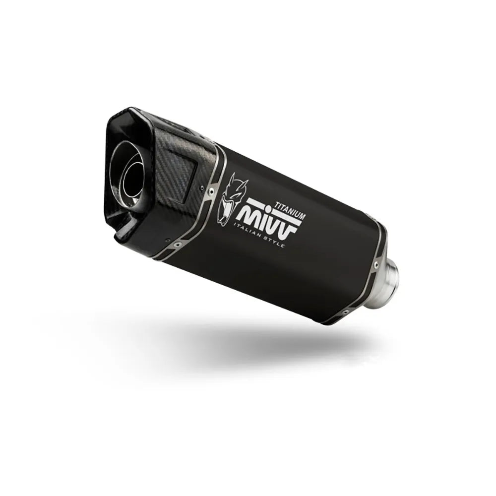 Mivv 3X1 SR-1 Black Titanium Triumph Street Triple 765 R/RS 2025-26 Homologated Full Line System