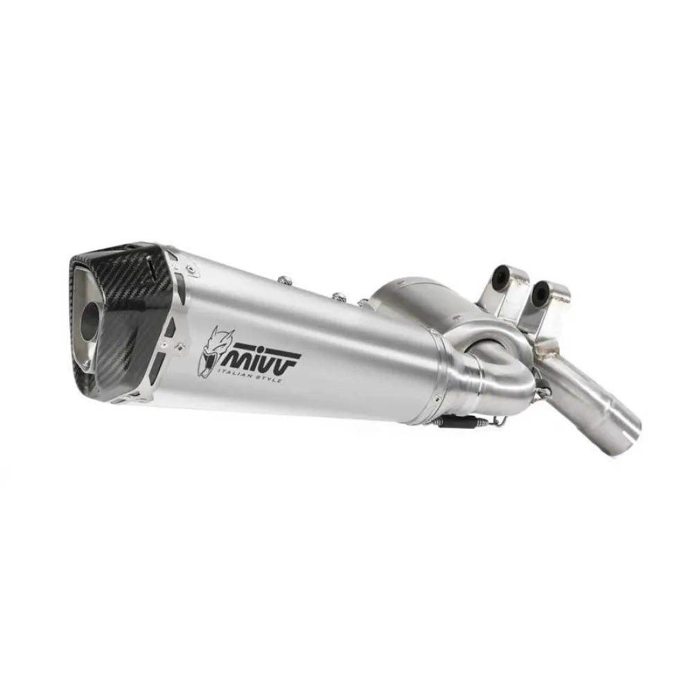 Mivv Delta Race BMW F 900 XR 2020-24 B.037.LDRX Homologated Slip On Muffler
