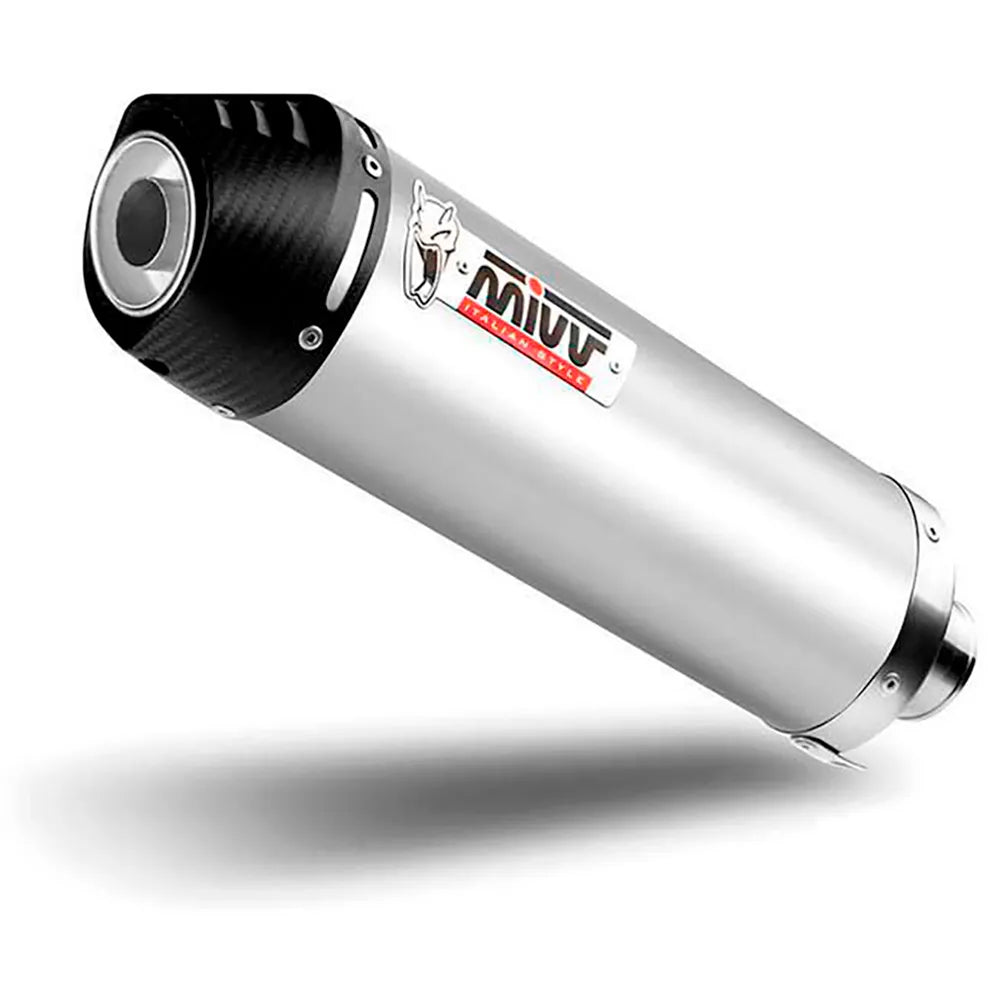 Mivv Oval BMW R 1200 GS/Adventure 04-07 B.002.LNC Homologated Slip On Muffler
