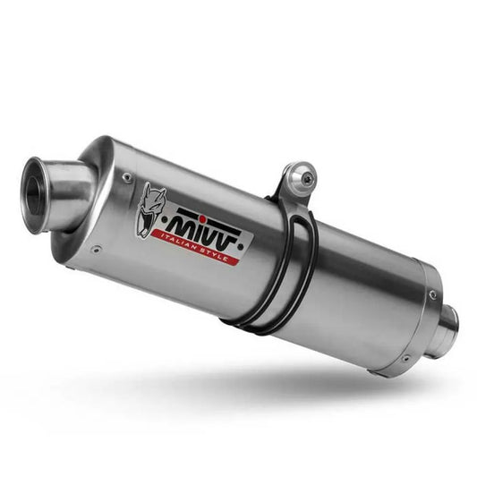 Mivv Oval Honda XL750 Transalp 2023-24 H.086.LX1 Homologated Slip On Muffler