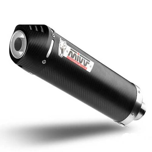 Mivv Oval Kawasaki Versys 1000/S/SE 2019-24 K.049.LEC Homologated Slip On Muffler