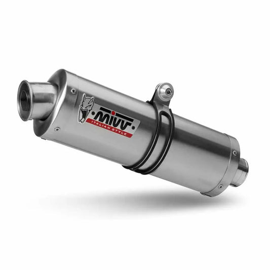 Mivv Oval Suzuki GSF 1250 Bandit 2007-16/GSX 1250 FA 2009-16 S.029.LX2 Homologated Slip On Muffler
