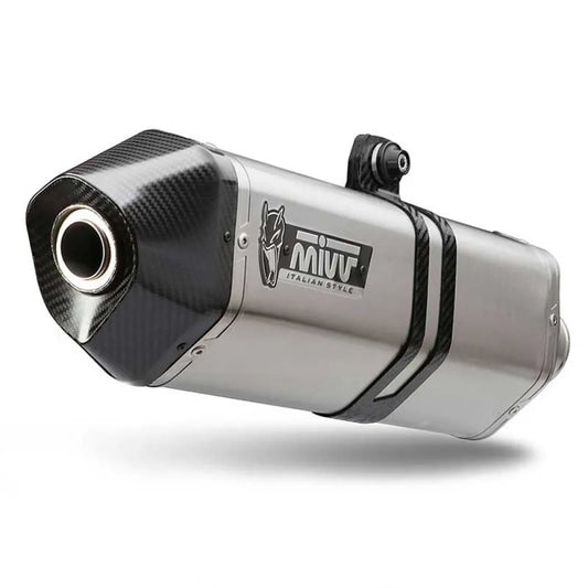 Mivv Speed Edge Honda CRF 1100 L Africa Twin 2020-24 H.079.LRX Homologated Slip On Muffler