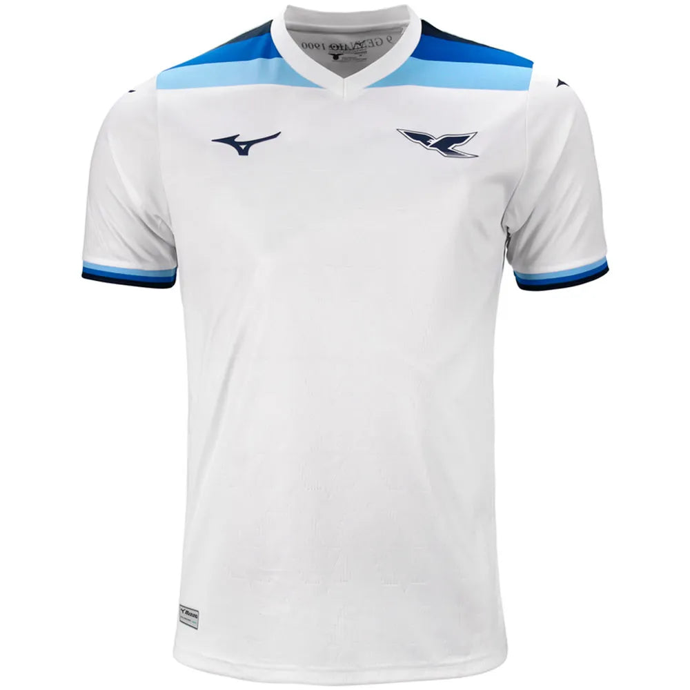 Mizuno Lazio 125th home short sleeve T-shirt