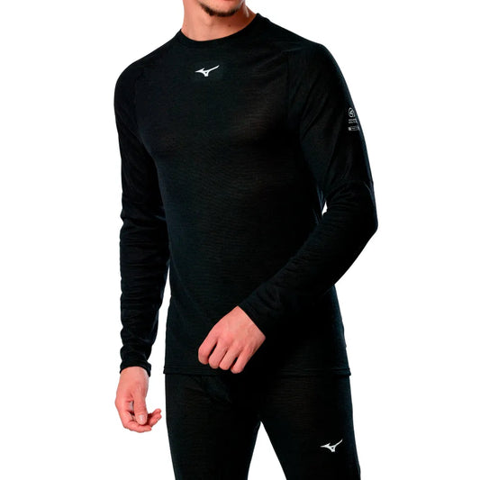 Mizuno Prem Merino Wool long sleeve base layer