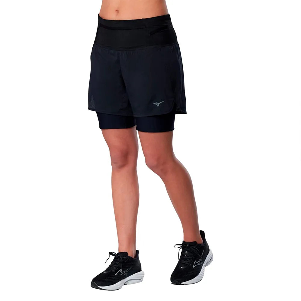 Mizuno Trail Multipocket 2-in-1 shorts