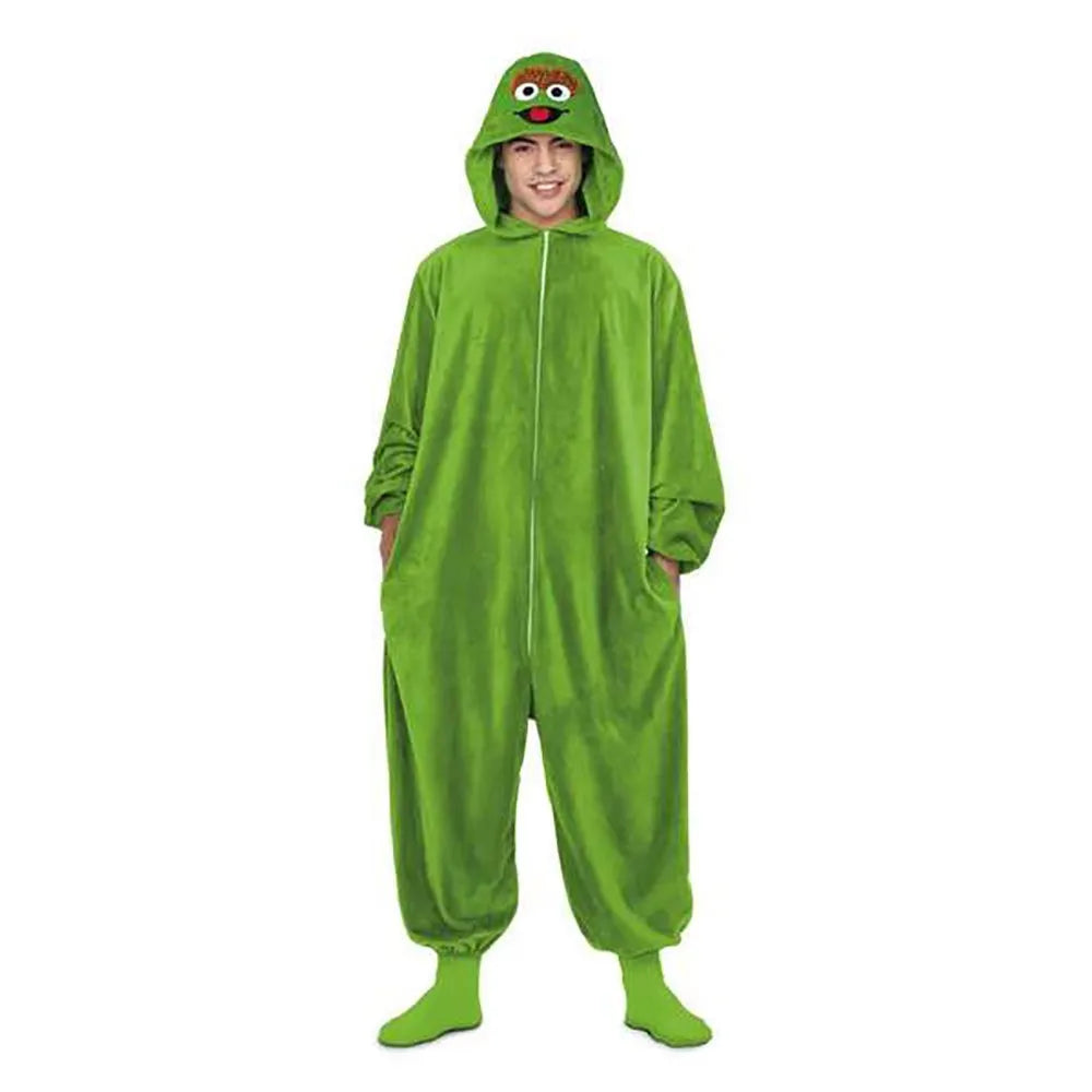 Mom Pijama Oscar El Gruñón costume