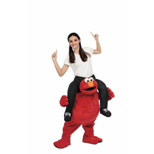 Mom Ride-On Elmo woman costume