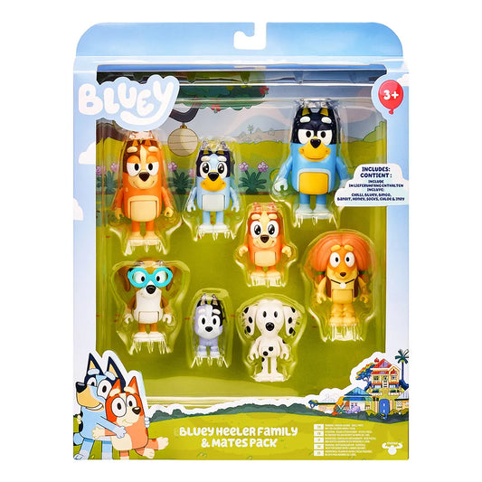 Moose Bluey figure 8 units