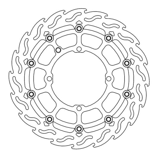 Moto-master Flame Husqvarna/KTM 110784 Rear Brake Disc