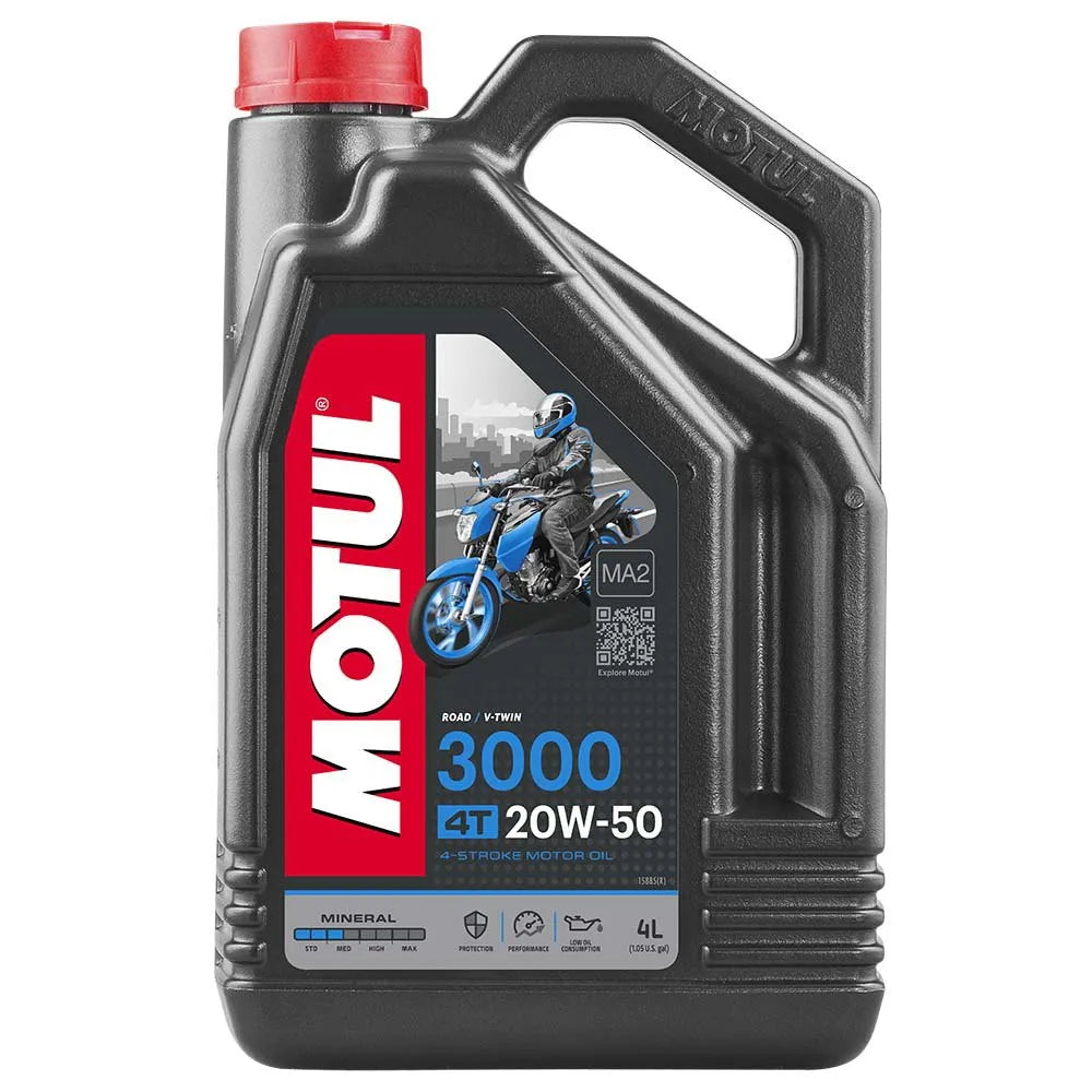 Motul 3000 20W50 4T 4L motor oil