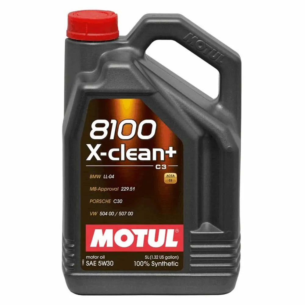 Motul 8100 X-Clean+ 5W30 Car 5L motor oil
