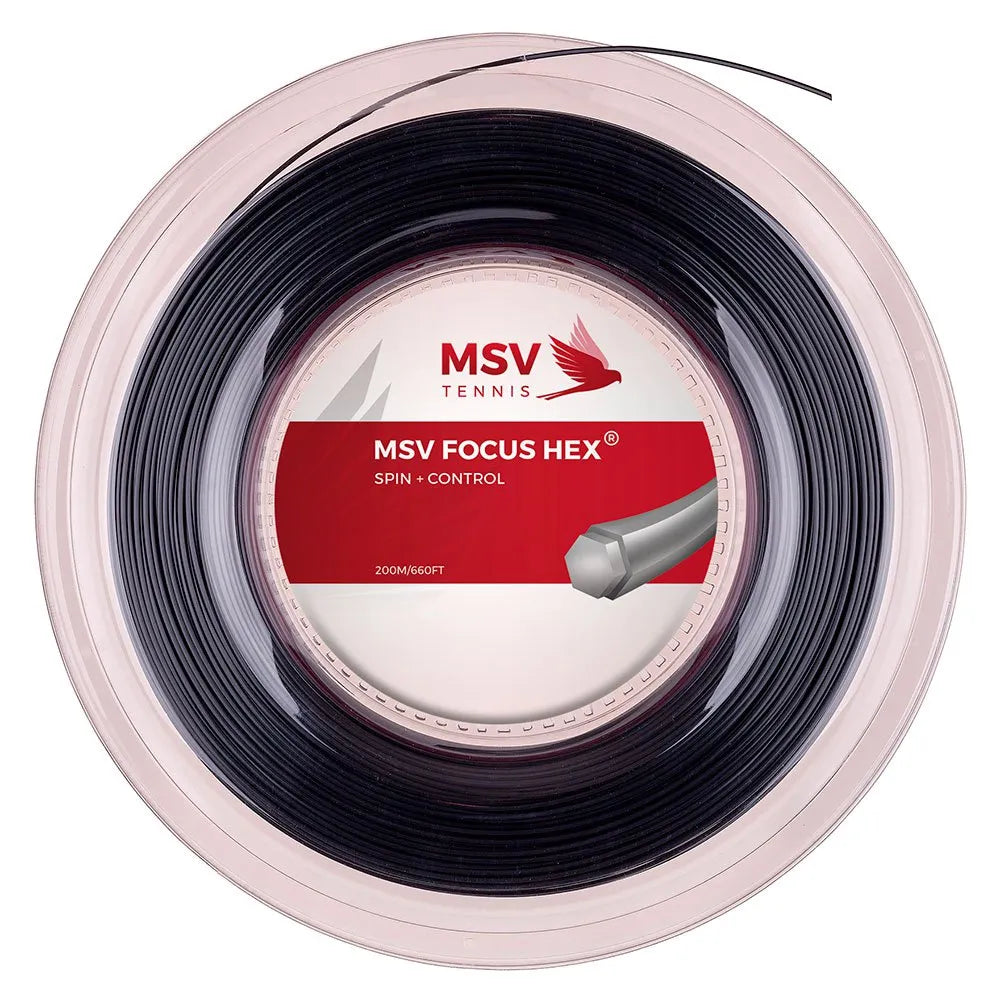 Msv tennis Focus HEX 200 m tennis reel string