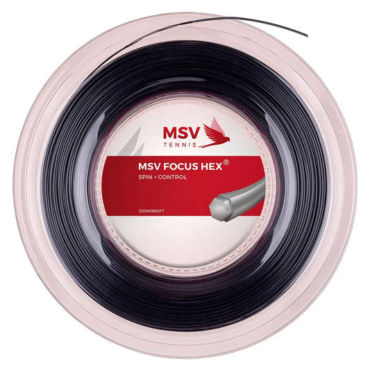 Msv tennis Focus HEX 200 m tennis reel string