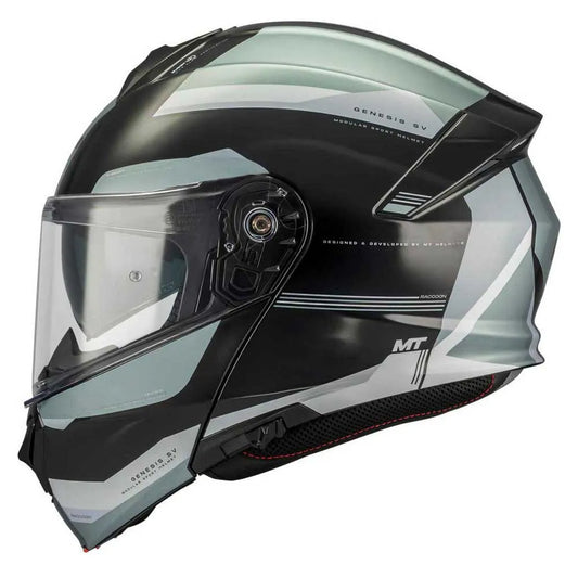 MT Helmets Genesis SV Raccoon modular helmet
