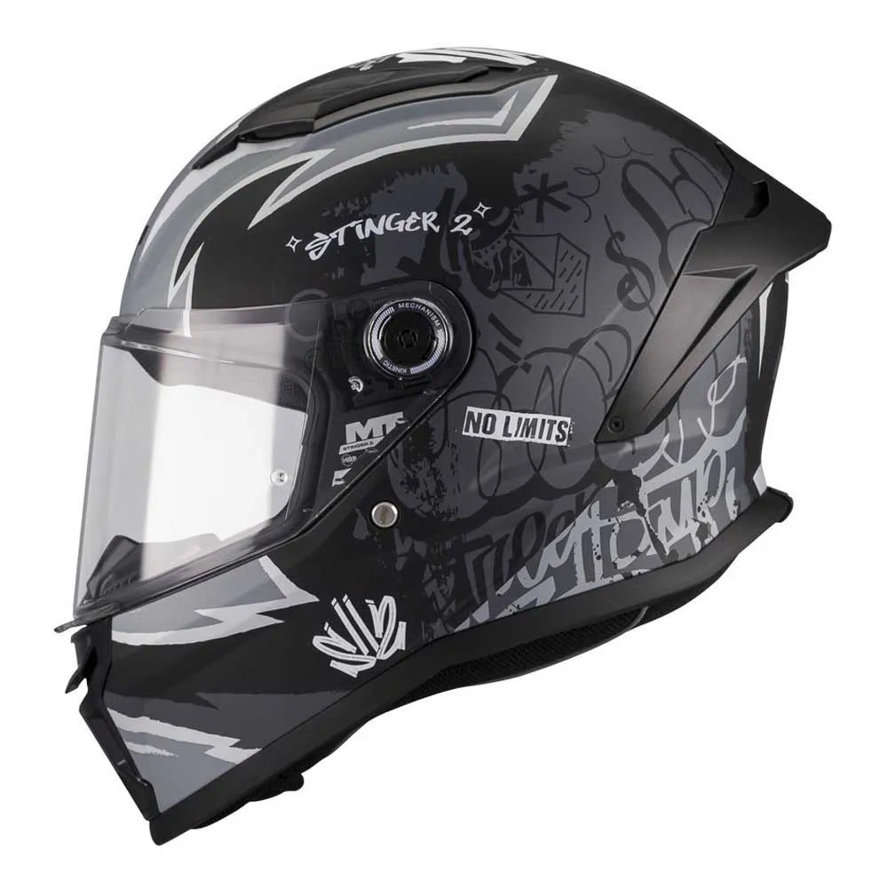 MT Helmets Stinger 2 Tagger junior full face helmet