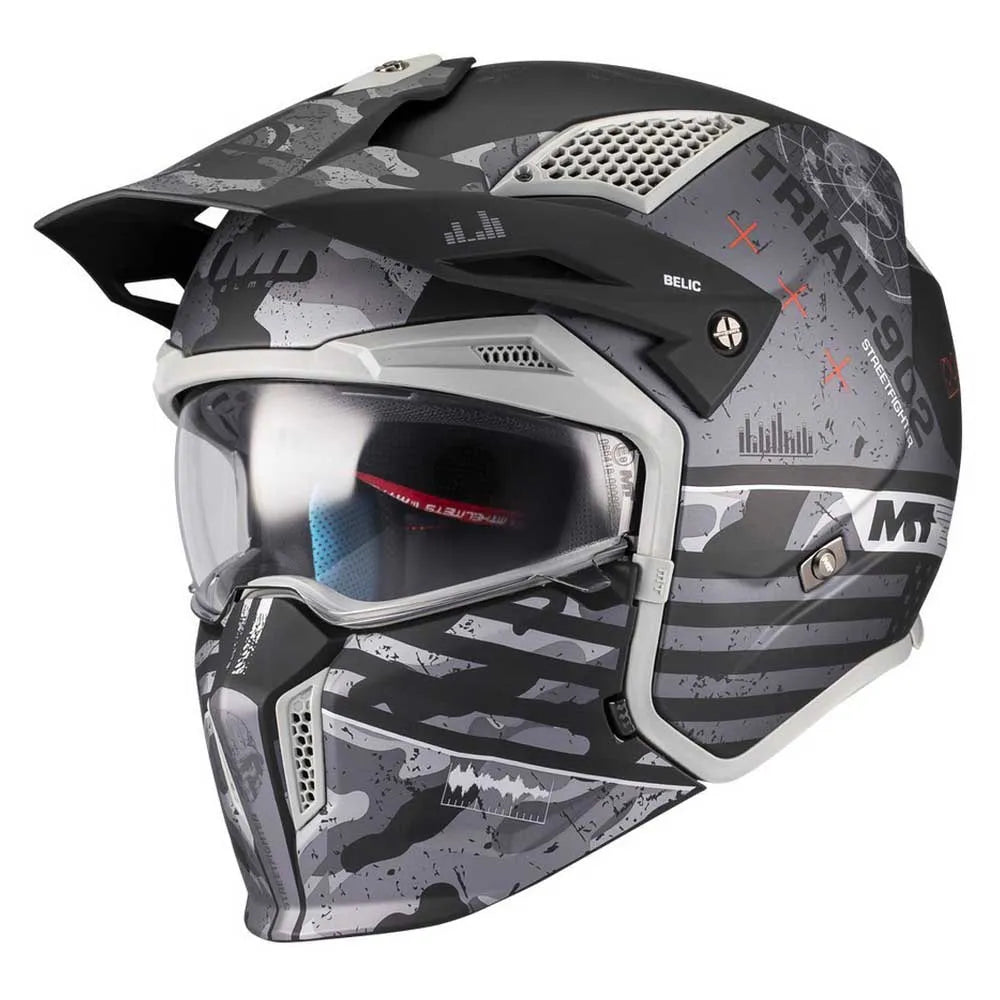 MT Helmets Streetfighter SV S Belic convertible helmet