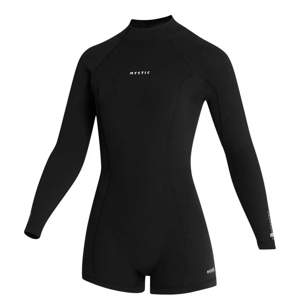 Mystic Lunar 2/2 mm woman long sleeve back zip shorty