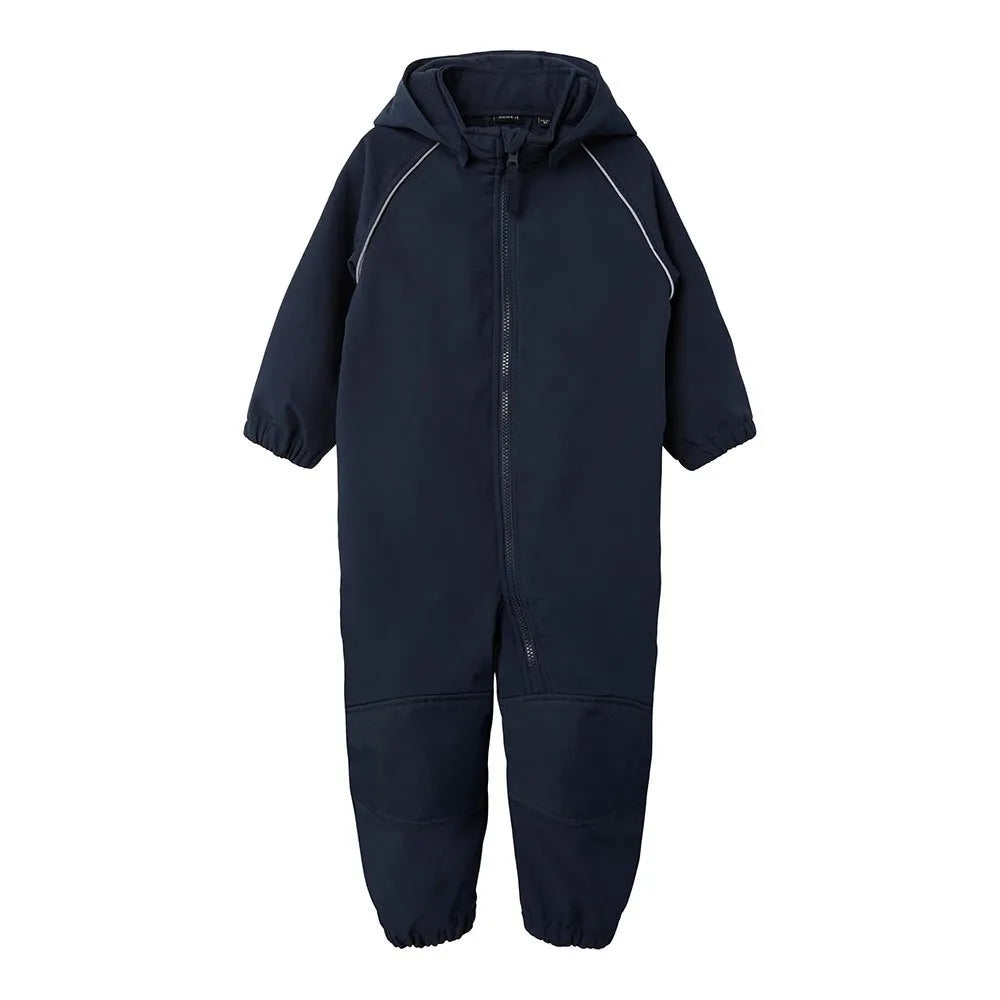 Name it Alfa Softshell Solid long sleeve jumpsuit
