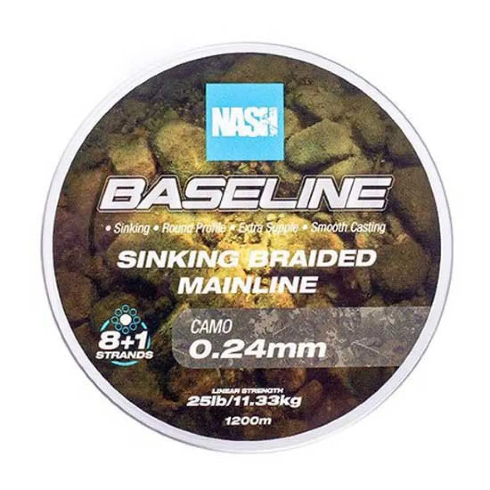 Nash Baseline Sinking 1200 m braided line