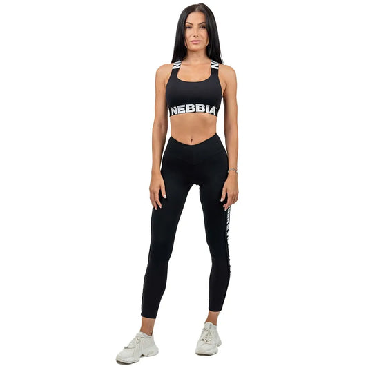 Nebbia Side Stripe Iconic high waist leggings