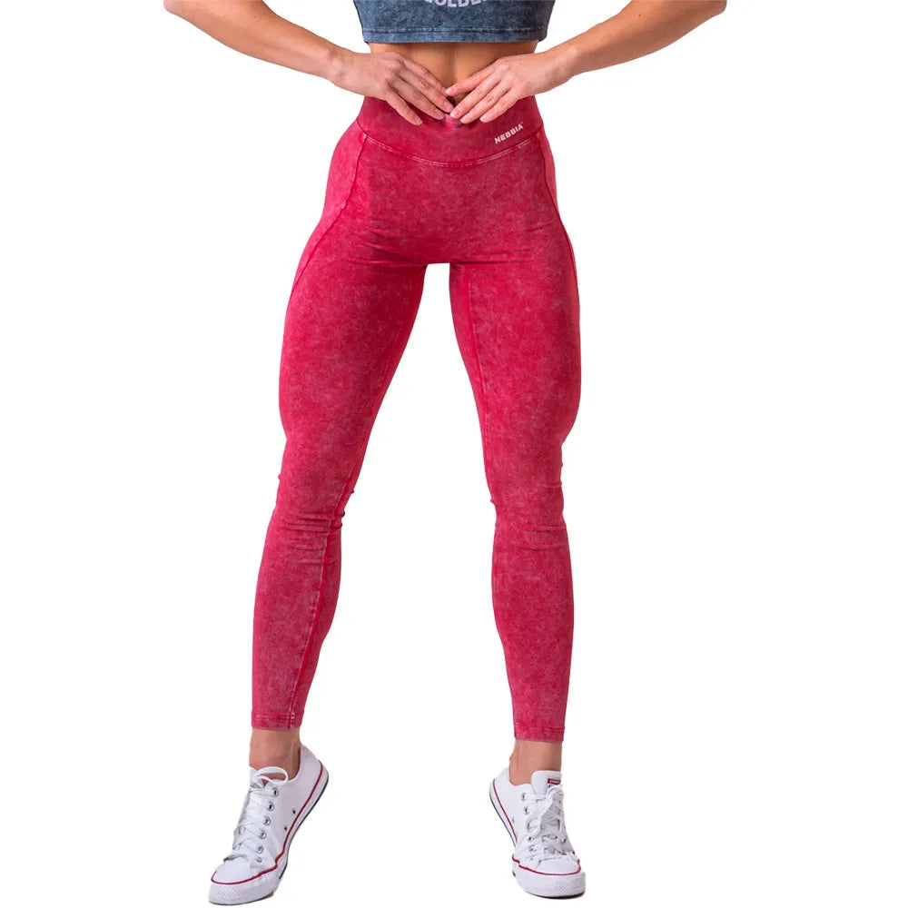 Nebbia Washed high waisted legacy 777 leggings