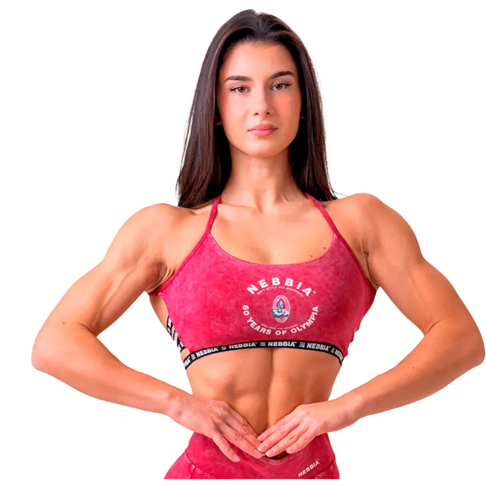Nebbia Washed open back legacy 779 sports top