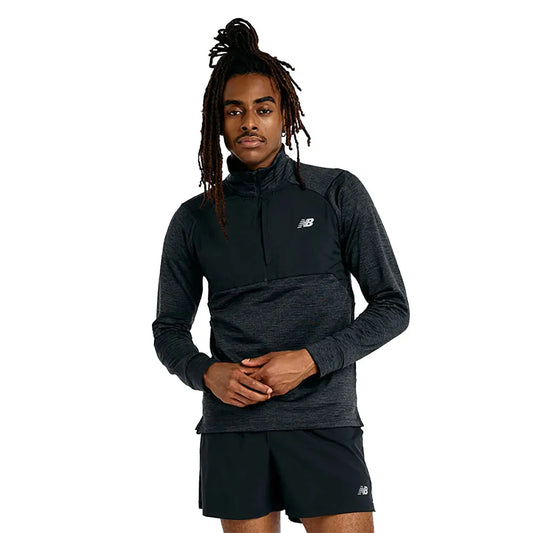 New balance Athletics Heat Grid half zip long sleeve T-shirt