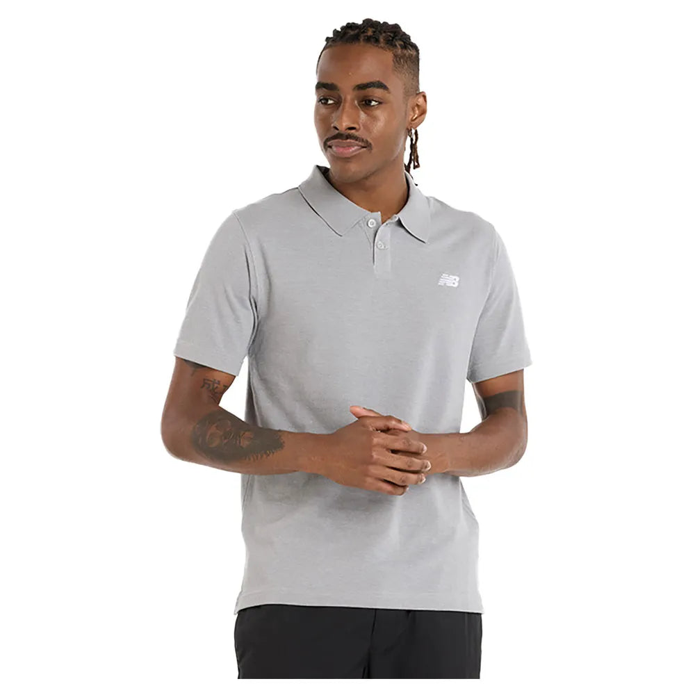 New balance Cotton Pique short sleeve polo