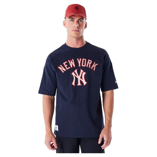 New era MLB Rib Infill New York Yankees short sleeve T-shirt