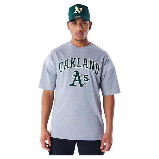 New era MLB Rib Infill Oakland Athletics short sleeve T-shirt