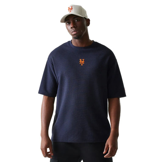 New era MLB Waffle New York Mets short sleeve T-shirt