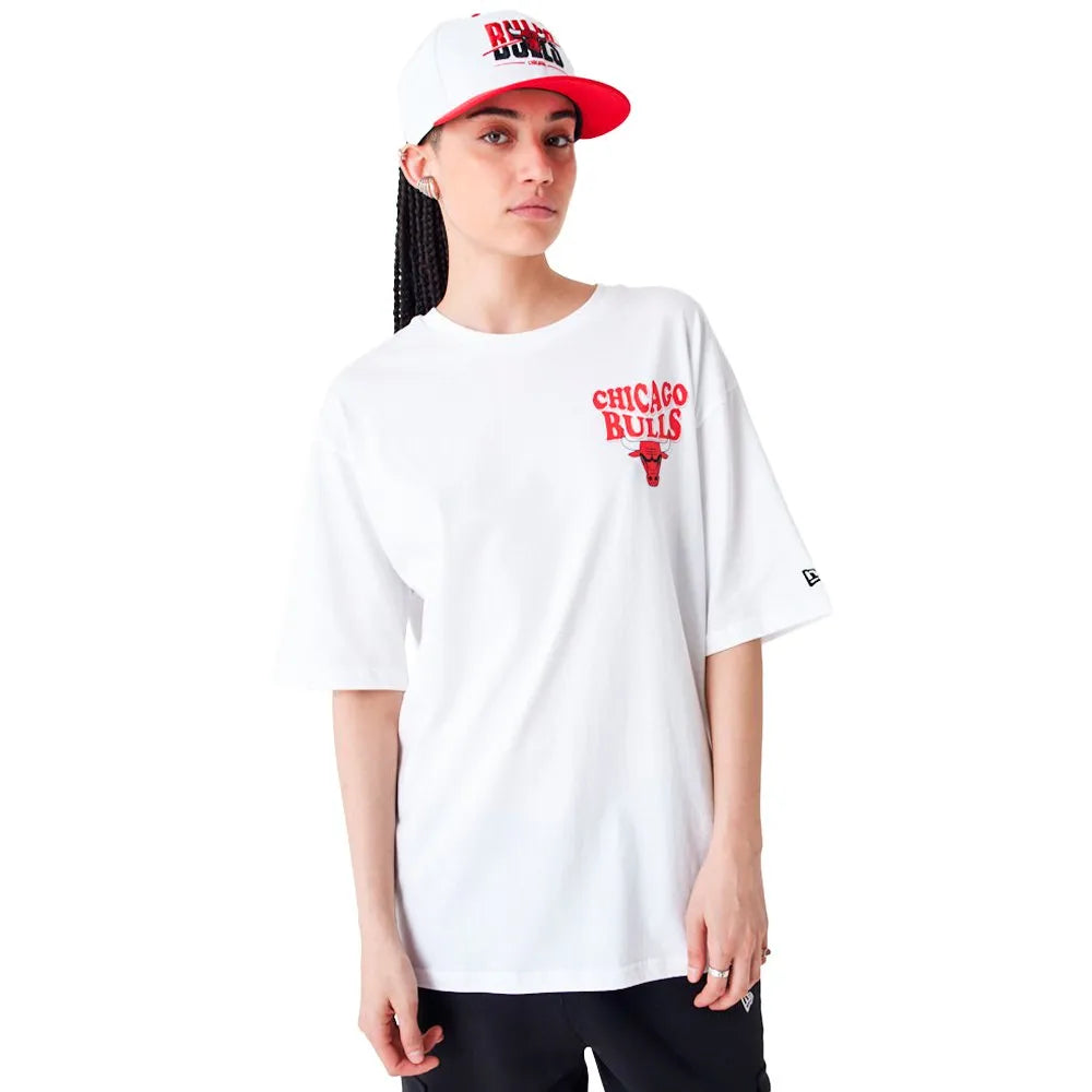 New era NBA Script Chicago Bulls short sleeve T-shirt