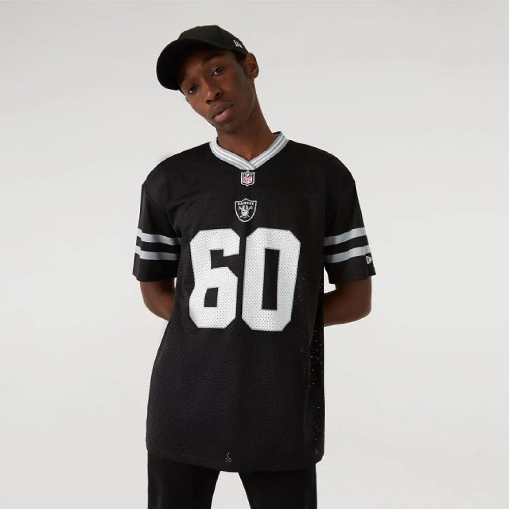 New era NFL Mesh Las Vegas Raiders short sleeve T-shirt