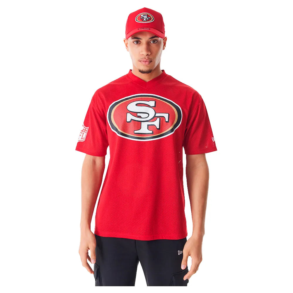 New era NFL Mesh San Francisco 49Ers short sleeve T-shirt