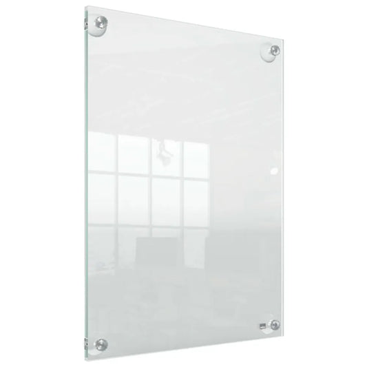 Nobo Transparent Acrylic Removable Mural A3 Poster Holder