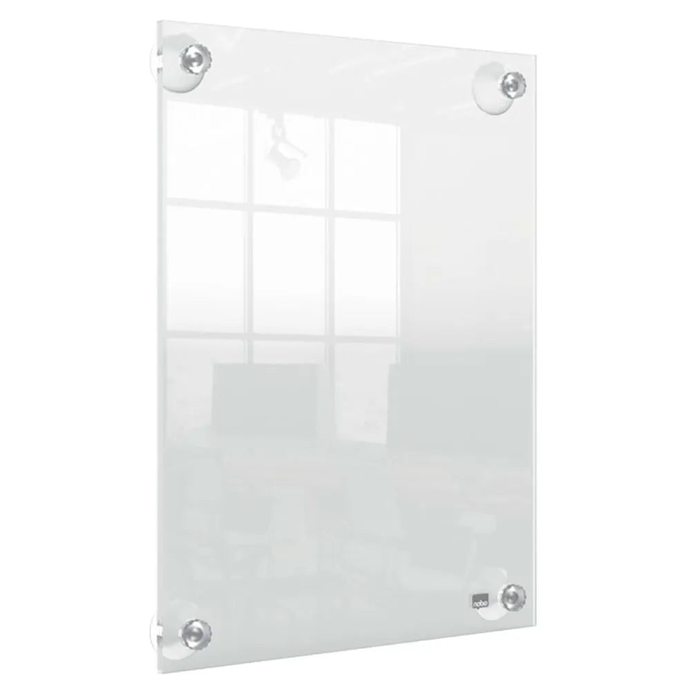 Nobo Transparent Acrylic Removable Mural A4 Poster Holder