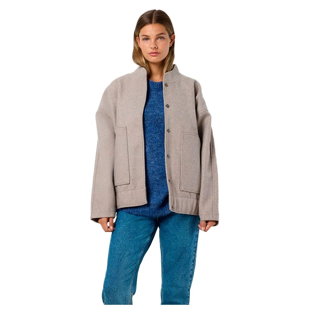 Noisy may Halston bomber jacket