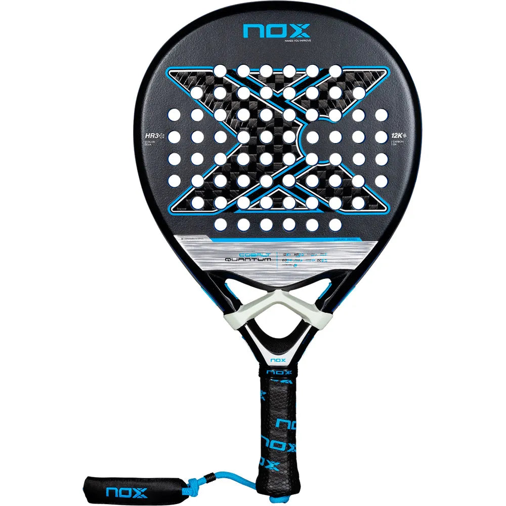 Nox Quantum cobalt 12k padel racket