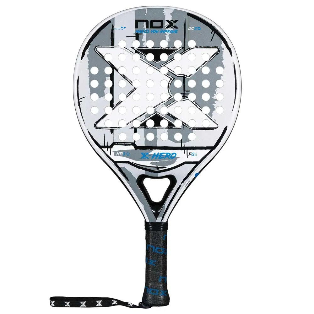 Nox X-hero white 2026 padel racket