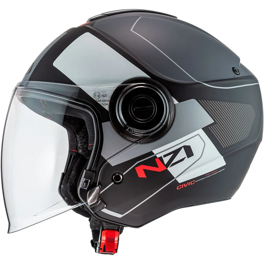 Nzi Civic Conquest open face helmet