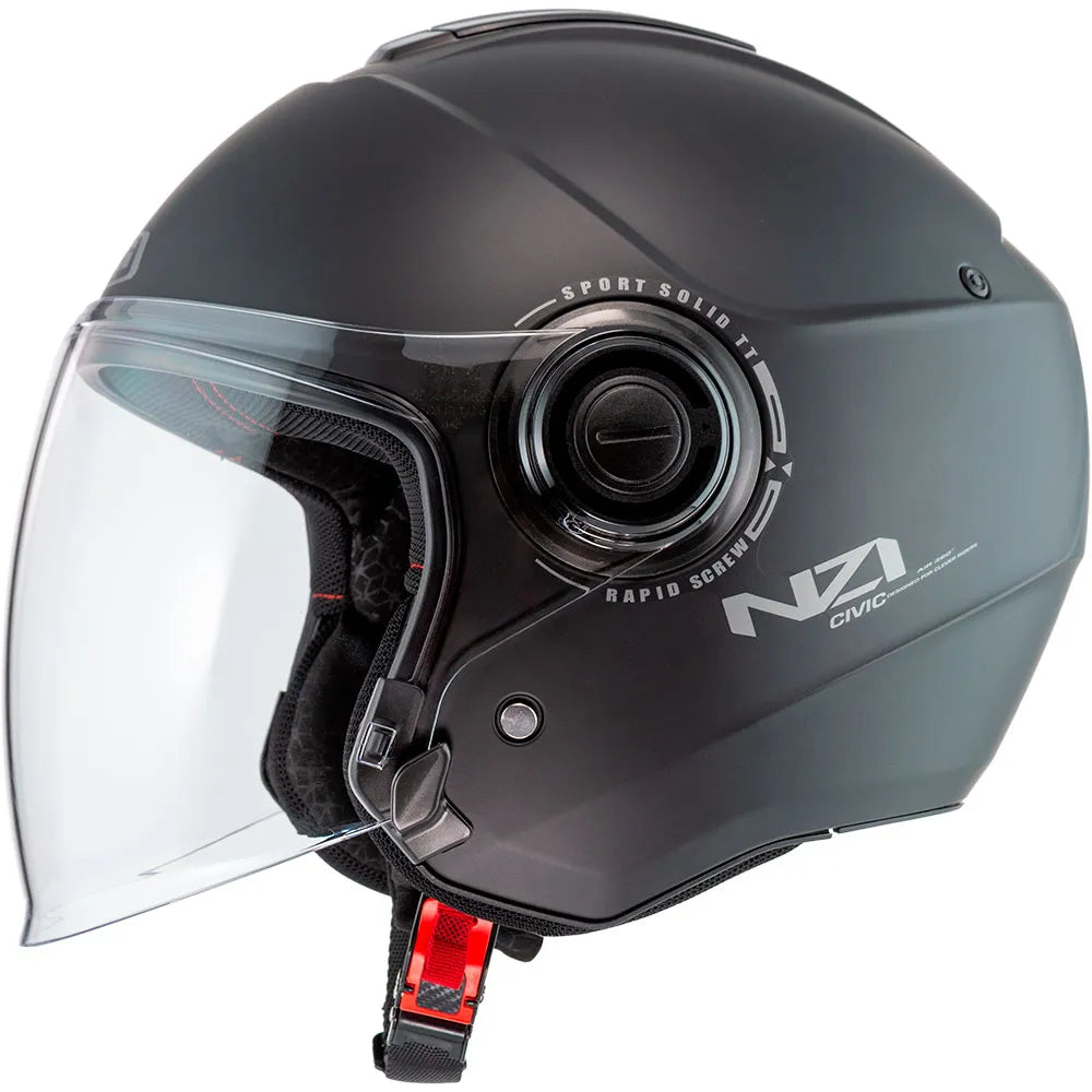 Nzi Civic Solid Noveau open face helmet