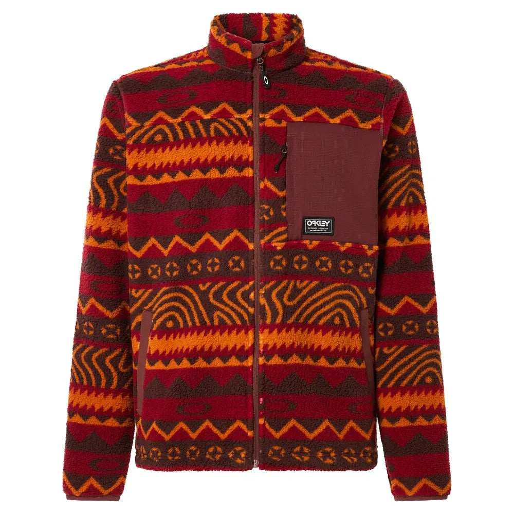 Oakley Mountain Fire Sherpa full zip fleece