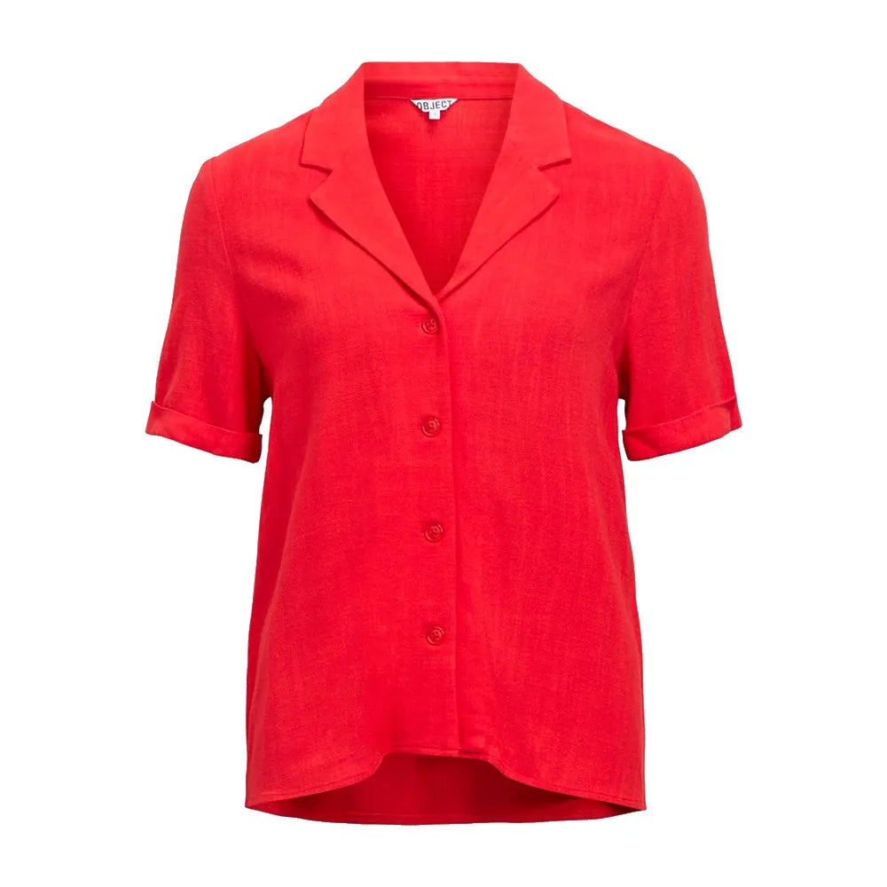Object Sanne Regular short sleeve shirt