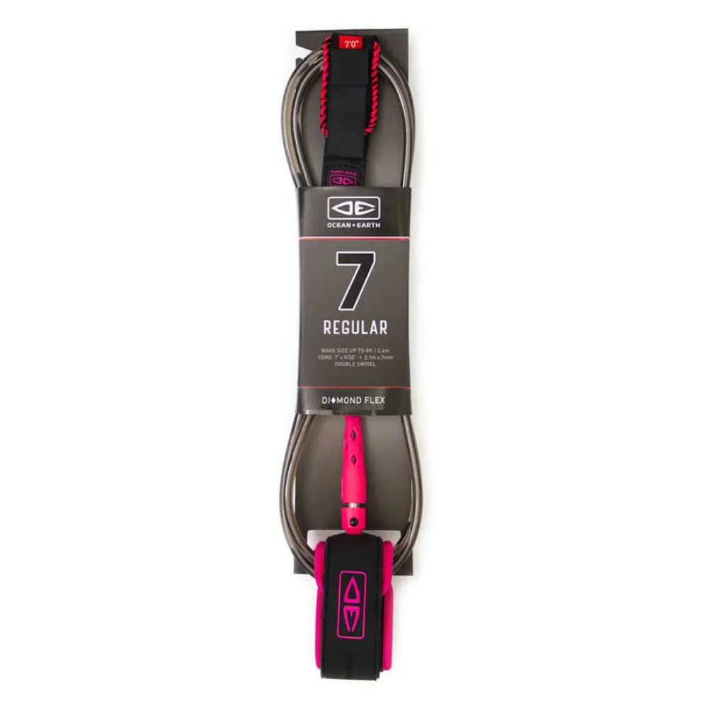 Ocean & earth Regular 7´0´´ Moulded Surfboard surf leash