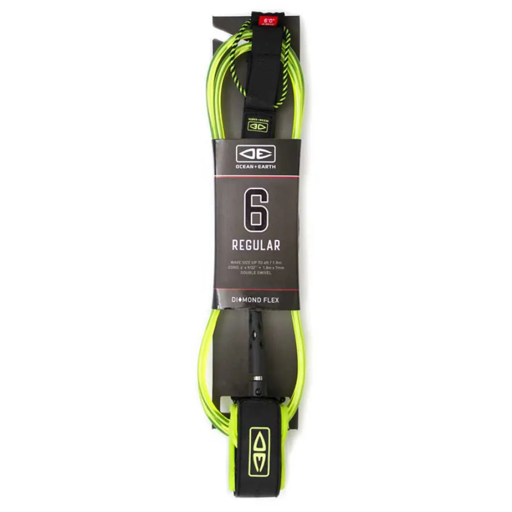 Ocean & earth Regular Diamond Flex Moulded surf leash