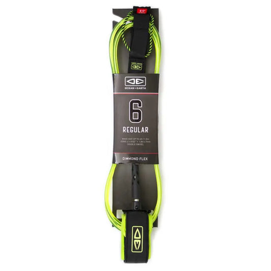 Ocean & earth Regular Diamond Flex Moulded surf leash