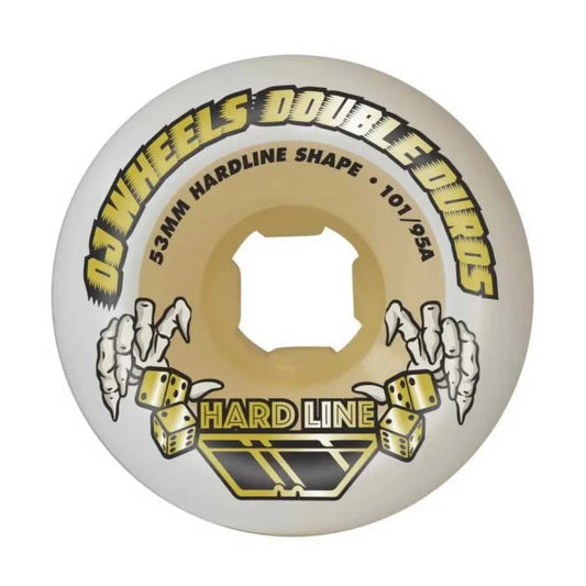 Ojs wheels 53mm double duro gum hardline 101a/95a Wheel