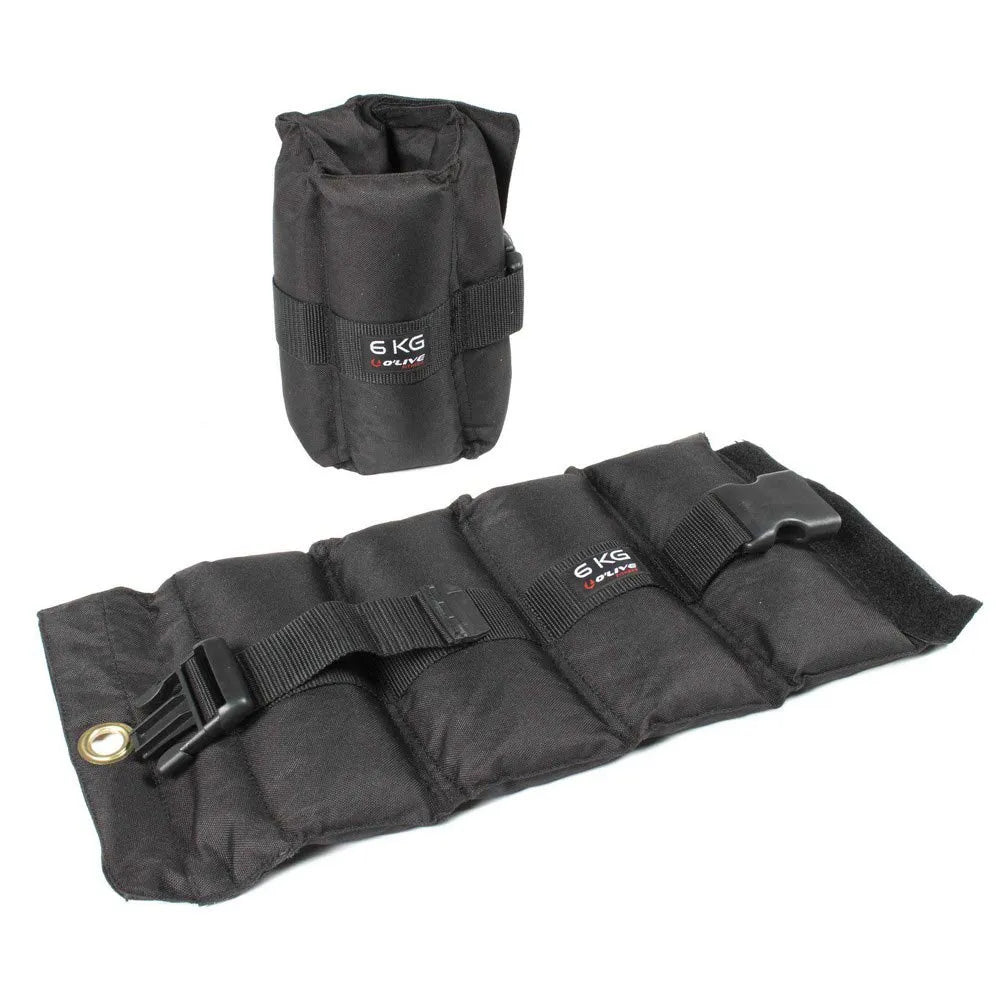 Olive Wrist/Ankle Weight 6kg 2 units