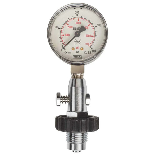 OMS Cylinder Pressure Testing Gauge Din Up To 300 Bar/4300 Psi pressure gauge